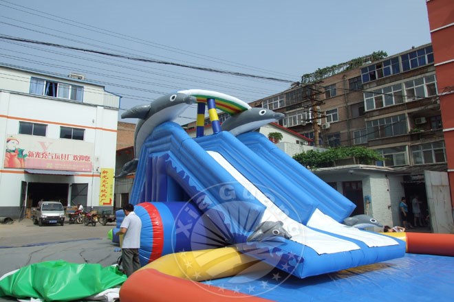 云霄充气大滑梯